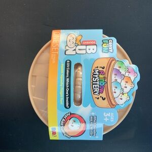 NEW Squish Squashy Fidget Fun Set -Dumpling Rainbow UV Mystery Series